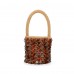 NATURAL BEATRIX BEADED BAG