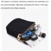 Crossbody Mobile Phone Bag Mini Vertical Coin Purse For Women Back Headphone Hole Design  Black